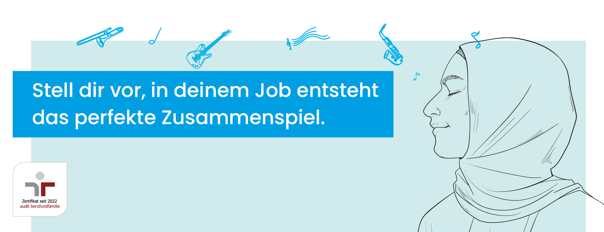 Stell dir vor, in deinem Job entsteht das perfekte Zusammenspiel.